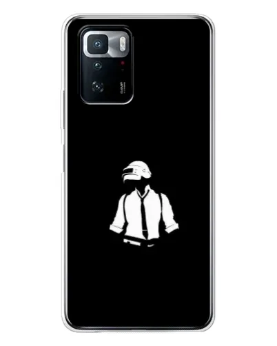 Чехол для Xiaomi POCO X3 GT с картинкой «PUBG — белый шлем» Чехол для Xiaomi POCO X3 GT с картинкой «PUBG — белый шлем»
