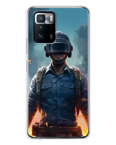 Чехол для Xiaomi POCO X3 GT с картинкой «PUBG — реалистичный герой» Чехол для Xiaomi POCO X3 GT с картинкой «PUBG — реалистичный герой»