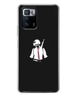 Чохол для Xiaomi POCO X3 GT з картинкою «PUBG — силует воїна» Чохол для Xiaomi POCO X3 GT з картинкою «PUBG — силует воїна»
