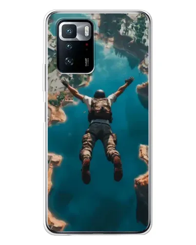 Чехол для Xiaomi POCO X3 GT с картинкой «PUBG — свободное падение» Чехол для Xiaomi POCO X3 GT с картинкой «PUBG — свободное падение»