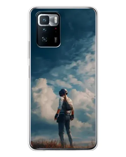Чехол для Xiaomi POCO X3 GT с картинкой «Герой PUBG на скале» Чехол для Xiaomi POCO X3 GT с картинкой «Герой PUBG на скале»