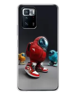 Чохол для Xiaomi POCO X3 GT з картинкою «Among Us — 3D стиль» Чохол для Xiaomi POCO X3 GT з картинкою «Among Us — 3D стиль»