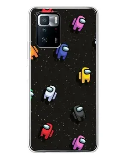 Чохол для Xiaomi POCO X3 GT з картинкою «Космічний патерн Among Us» Чохол для Xiaomi POCO X3 GT з картинкою «Космічний патерн Among Us»