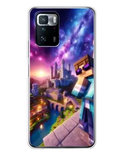 Чохол для Xiaomi POCO X3 GT з картинкою «Стів та космос» Чохол для Xiaomi POCO X3 GT з картинкою «Стів та космос»