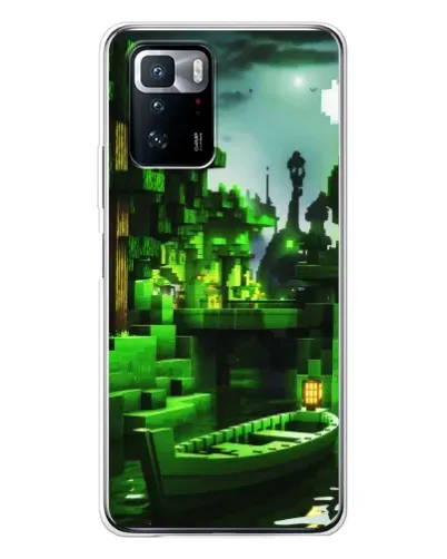 Чехол для Xiaomi POCO X3 GT с картинкой «Minecraft лесной пейзаж» Чехол для Xiaomi POCO X3 GT с картинкой «Minecraft лесной пейзаж»