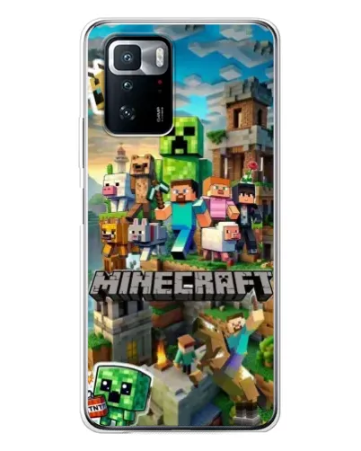 Чехол для Xiaomi POCO X3 GT с картинкой «Замок Minecraft» Чехол для Xiaomi POCO X3 GT с картинкой «Замок Minecraft»