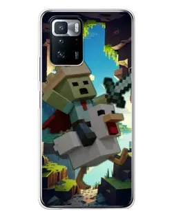 Чохол для Xiaomi POCO X3 GT з картинкою «Стів та гусь» Чохол для Xiaomi POCO X3 GT з картинкою «Стів та гусь»
