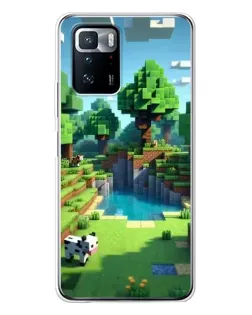 Чохол для Xiaomi POCO X3 GT з картинкою «Minecraft літній день»