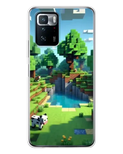 Чехол для Xiaomi POCO X3 GT с картинкой «Minecraft летний день» Чехол для Xiaomi POCO X3 GT с картинкой «Minecraft летний день»