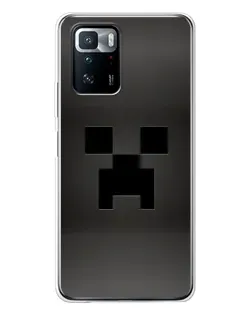 Чохол для Xiaomi POCO X3 GT з картинкою «Чорний кріпер градієнт»