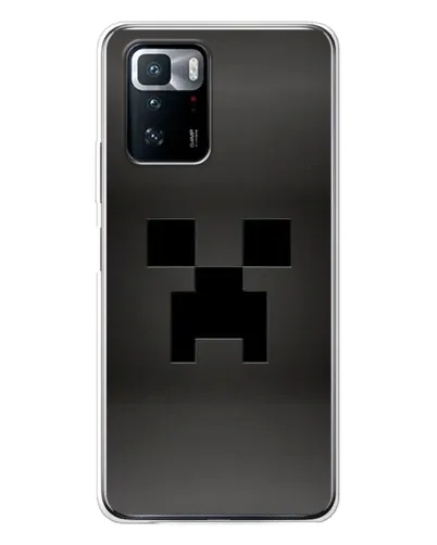 Чехол для Xiaomi POCO X3 GT с картинкой «Черный крипер градиент» Чехол для Xiaomi POCO X3 GT с картинкой «Черный крипер градиент»