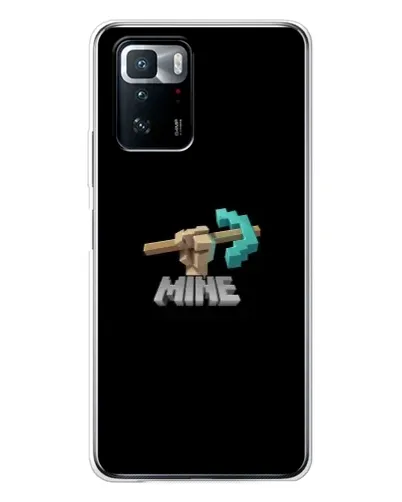 Чехол для Xiaomi POCO X3 GT с картинкой «Алмазная кирка» Чехол для Xiaomi POCO X3 GT с картинкой «Алмазная кирка»