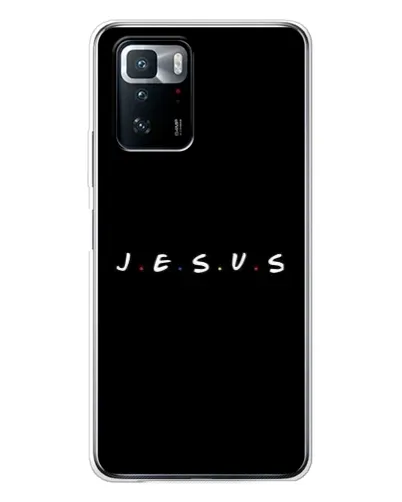 Чехол для Xiaomi POCO X3 GT с картинкой «Точки веры J.E.S.U.S.» Чехол для Xiaomi POCO X3 GT с картинкой «Точки веры J.E.S.U.S.»