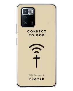 Чехол для Xiaomi POCO X3 GT с картинкой «Молитва Connect» Чехол для Xiaomi POCO X3 GT с картинкой «Молитва Connect»