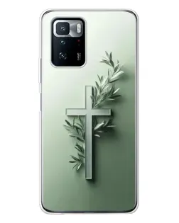 Чехол для Xiaomi POCO X3 GT с картинкой «Оливковая ветвь» Чехол для Xiaomi POCO X3 GT с картинкой «Оливковая ветвь»