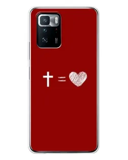 Чехол для Xiaomi POCO X3 GT с картинкой «Уравнение любви» Чехол для Xiaomi POCO X3 GT с картинкой «Уравнение любви»