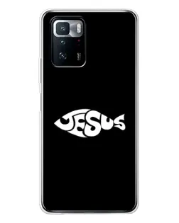 Чехол для Xiaomi POCO X3 GT с картинкой «Рыба Jesus» Чехол для Xiaomi POCO X3 GT с картинкой «Рыба Jesus»
