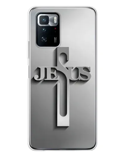 Чехол для Xiaomi POCO X3 GT с картинкой «Металлический крест Jesus» Чехол для Xiaomi POCO X3 GT с картинкой «Металлический крест Jesus»