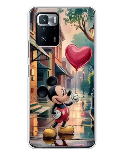 Чехол для Xiaomi POCO X3 GT с картинкой «Микки и шарик-сердце» Чехол для Xiaomi POCO X3 GT с картинкой «Микки и шарик-сердце»