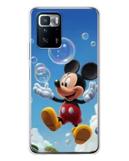 Чехол для Xiaomi POCO X3 GT с картинкой «Mickey и мыльные пузыри» Чехол для Xiaomi POCO X3 GT с картинкой «Mickey и мыльные пузыри»