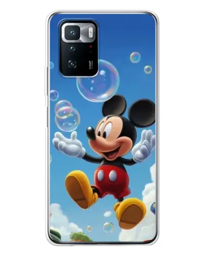Чехол для Xiaomi POCO X3 GT с картинкой «Mickey и мыльные пузыри» Чехол для Xiaomi POCO X3 GT с картинкой «Mickey и мыльные пузыри»