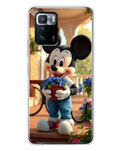 Чехол для Xiaomi POCO X3 GT с картинкой «Микки садовод» Чехол для Xiaomi POCO X3 GT с картинкой «Микки садовод»