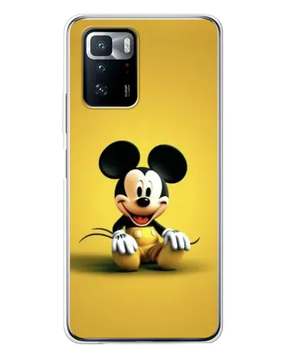 Чехол для Xiaomi POCO X3 GT с картинкой «Микки на желтом» Чехол для Xiaomi POCO X3 GT с картинкой «Микки на желтом»