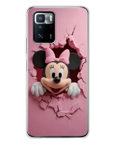 Чехол для Xiaomi POCO X3 GT с картинкой «Минни сквозь стену» Чехол для Xiaomi POCO X3 GT с картинкой «Минни сквозь стену»