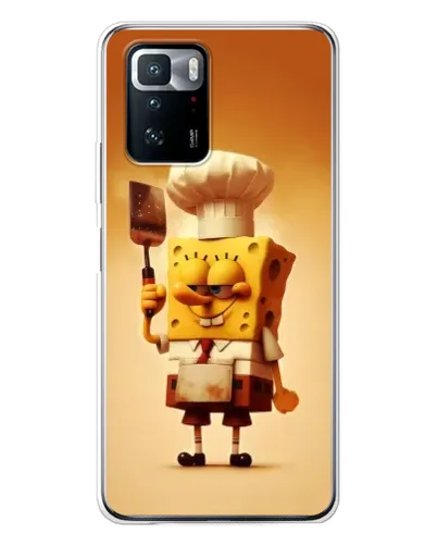 Чехол для Xiaomi POCO X3 GT с картинкой «Губка Боб повар» Чехол для Xiaomi POCO X3 GT с картинкой «Губка Боб повар»