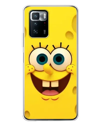 Чехол для Xiaomi POCO X3 GT с картинкой «Губка Боб улыбка» Чехол для Xiaomi POCO X3 GT с картинкой «Губка Боб улыбка»