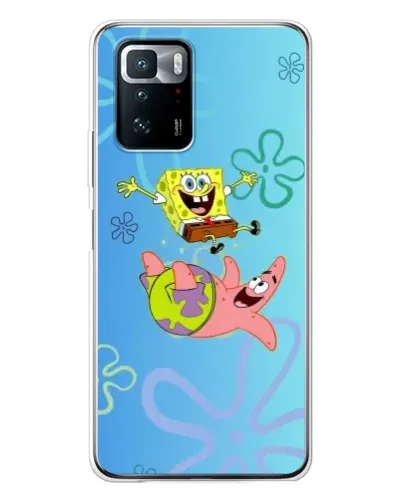 Чехол для Xiaomi POCO X3 GT с картинкой «Спанч Боб и Патрик» Чехол для Xiaomi POCO X3 GT с картинкой «Спанч Боб и Патрик»