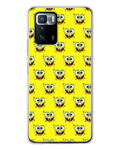 Чехол для Xiaomi POCO X3 GT с картинкой «Паттерн Губка Боб» Чехол для Xiaomi POCO X3 GT с картинкой «Паттерн Губка Боб»