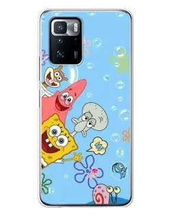 Чехол для Xiaomi POCO X3 GT с картинкой «Веселые пузырьки»