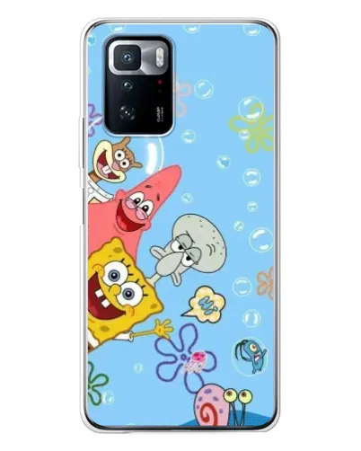 Чехол для Xiaomi POCO X3 GT с картинкой «Веселые пузырьки» Чехол для Xiaomi POCO X3 GT с картинкой «Веселые пузырьки»