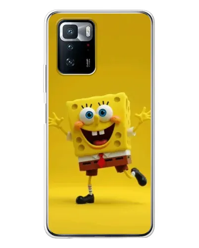 Чехол для Xiaomi POCO X3 GT с картинкой «Позитивный Губка Боб» Чехол для Xiaomi POCO X3 GT с картинкой «Позитивный Губка Боб»