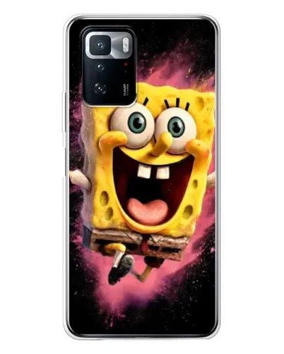 Чехол для Xiaomi POCO X3 GT с картинкой «Взрывной Спанч Боб» Чехол для Xiaomi POCO X3 GT с картинкой «Взрывной Спанч Боб»