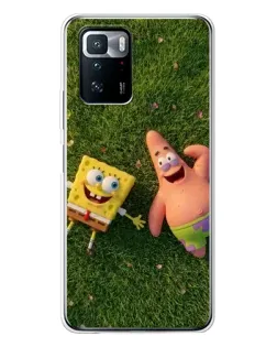 Чехол для Xiaomi POCO X3 GT с картинкой «Друзья на лужайке» Чехол для Xiaomi POCO X3 GT с картинкой «Друзья на лужайке»