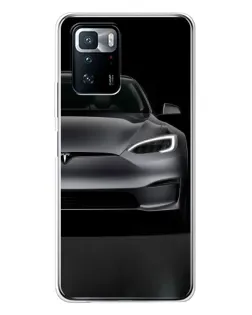 Чохол для Xiaomi POCO X3 GT з картинкою «Tesla Model S Look»