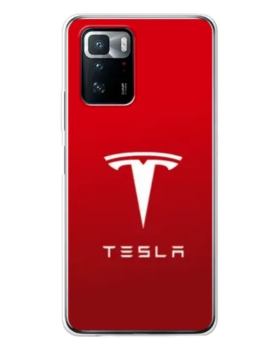 Чехол для Xiaomi POCO X3 GT с картинкой «Tesla Red Classic» Чехол для Xiaomi POCO X3 GT с картинкой «Tesla Red Classic»