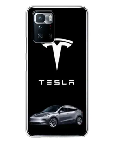 Чехол для Xiaomi POCO X3 GT с картинкой «Tesla Model Y» Чехол для Xiaomi POCO X3 GT с картинкой «Tesla Model Y»