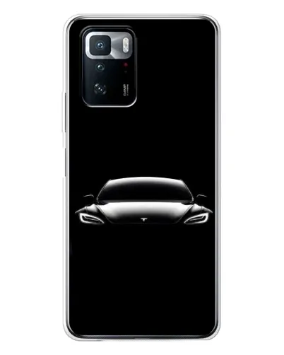 Чехол для Xiaomi POCO X3 GT с картинкой «Фары Tesla Night» Чехол для Xiaomi POCO X3 GT с картинкой «Фары Tesla Night»
