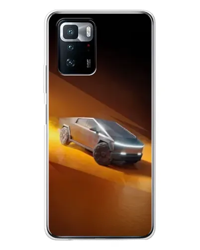 Чехол для Xiaomi POCO X3 GT с картинкой «Cybertruck в пустыне» Чехол для Xiaomi POCO X3 GT с картинкой «Cybertruck в пустыне»