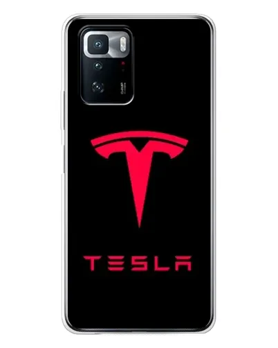 Чехол для Xiaomi POCO X3 GT с картинкой «Tesla Red Logo» Чехол для Xiaomi POCO X3 GT с картинкой «Tesla Red Logo»