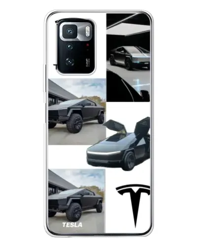 Чехол для Xiaomi POCO X3 GT с картинкой «Коллаж Cybertruck Tesla» Чехол для Xiaomi POCO X3 GT с картинкой «Коллаж Cybertruck Tesla»