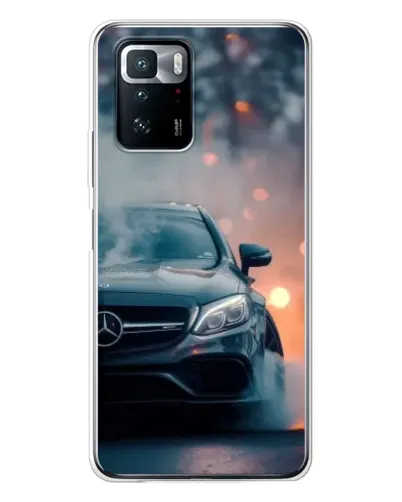 Чехол для Xiaomi POCO X3 GT с картинкой «Mercedes — ночной город» Чехол для Xiaomi POCO X3 GT с картинкой «Mercedes — ночной город»