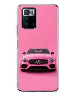 Чехол для Xiaomi POCO X3 GT с картинкой «Розовый Mercedes AMG» Чехол для Xiaomi POCO X3 GT с картинкой «Розовый Mercedes AMG»