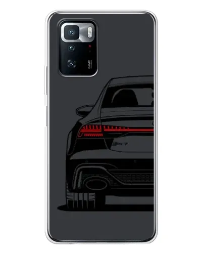 Чехол для Xiaomi POCO X3 GT с картинкой «Задняя часть Audi — арт»