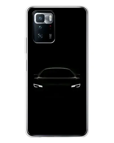 Чехол для Xiaomi POCO X3 GT с картинкой «Взгляд Audi в темноте»