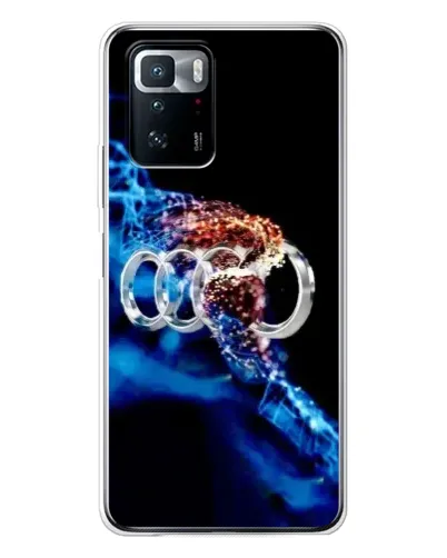 Чехол для Xiaomi POCO X3 GT с картинкой «Энергия лого Audi»