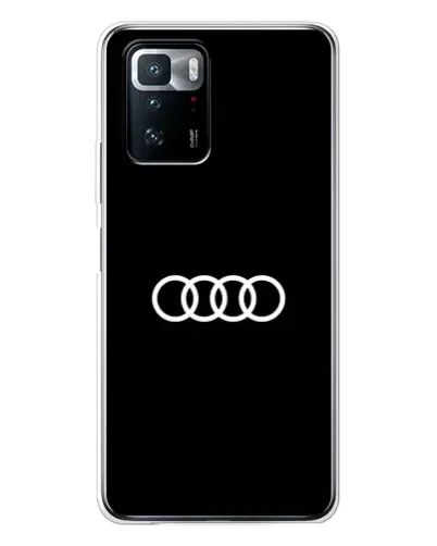 Чехол для Xiaomi POCO X3 GT с картинкой «Audi White Logo»